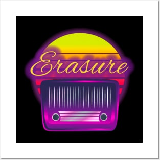 erasure retro Posters and Art